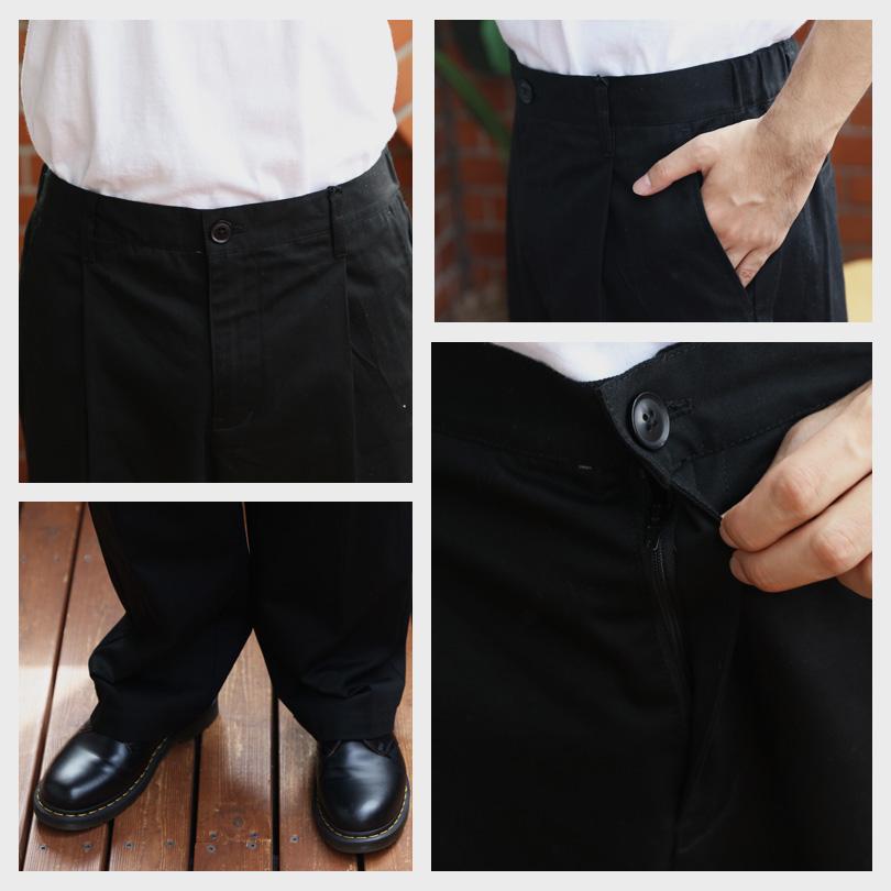 ワイドチノパン メンズ レディース チノパンツ サルエルパンツ | ８（eight） | 13