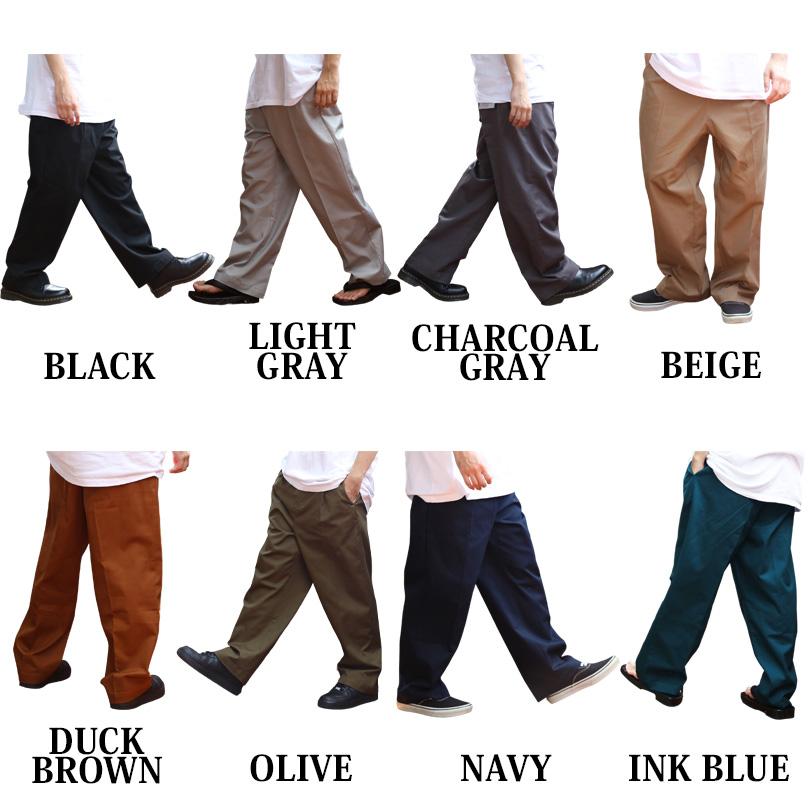 ワイドチノパン メンズ レディース チノパンツ サルエルパンツ | ８（eight） | 10