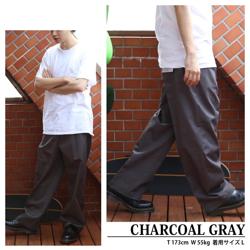 ワイドチノパン メンズ レディース チノパンツ サルエルパンツ | ８（eight） | 04