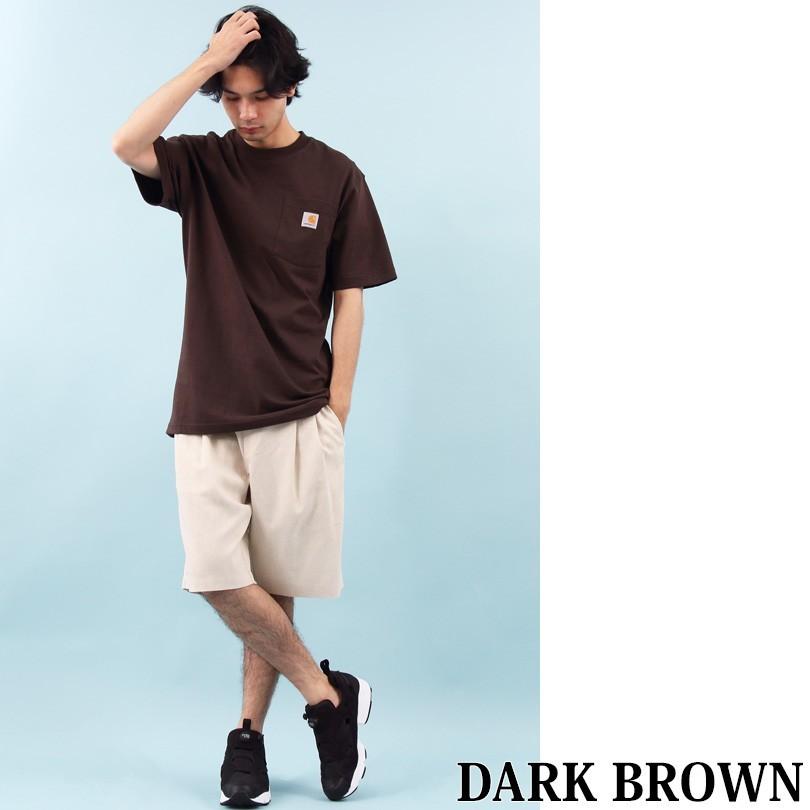Tシャツ メンズ 半袖Tシャツ 無地T ポケット付き carhartt カーハート |  | 15