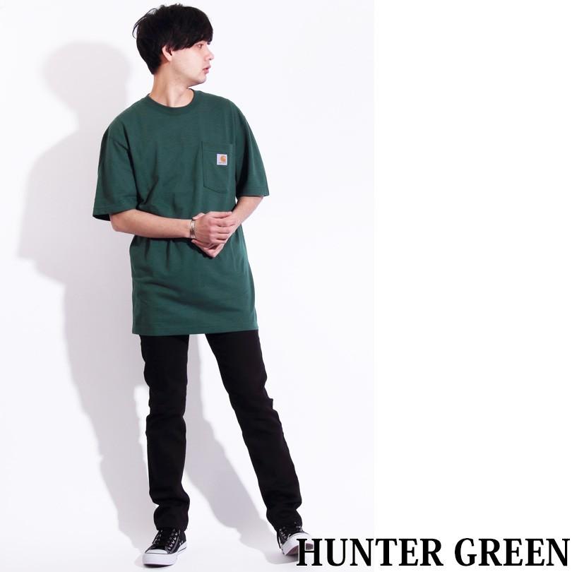 Tシャツ メンズ 半袖Tシャツ 無地T ポケット付き carhartt カーハート |  | 05