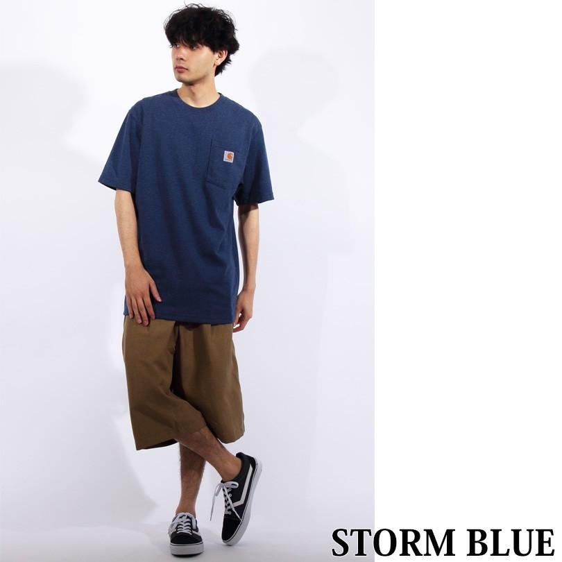 Tシャツ メンズ 半袖Tシャツ 無地T ポケット付き carhartt カーハート |  | 07