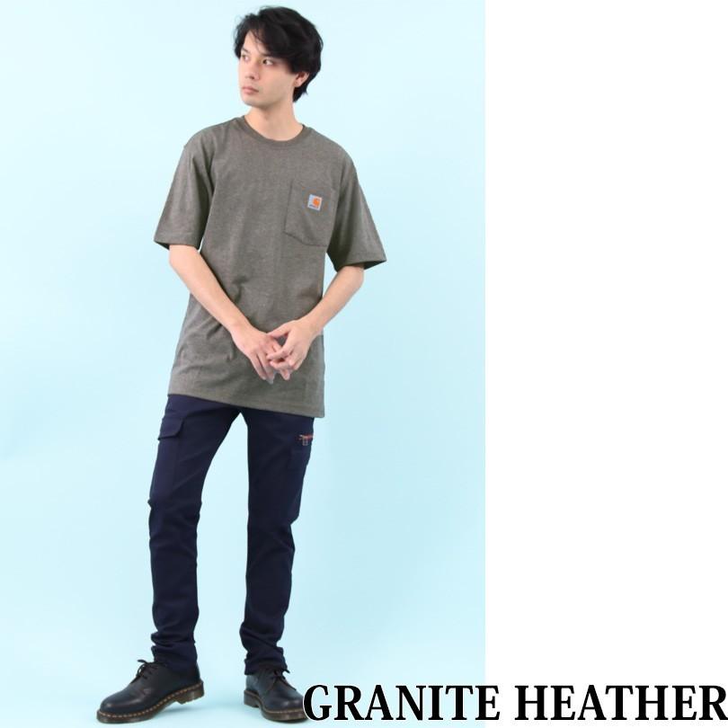 Tシャツ メンズ 半袖Tシャツ 無地T ポケット付き carhartt カーハート |  | 08