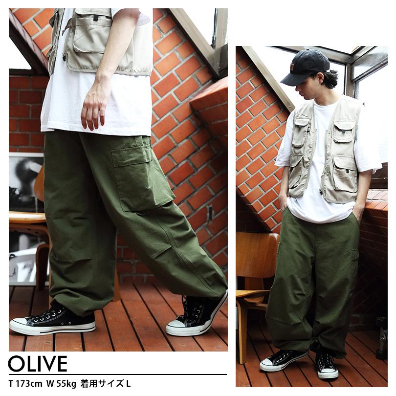 8 スノーパンツ メンズ ワイドカーゴパンツ アメカジ : 8(eight