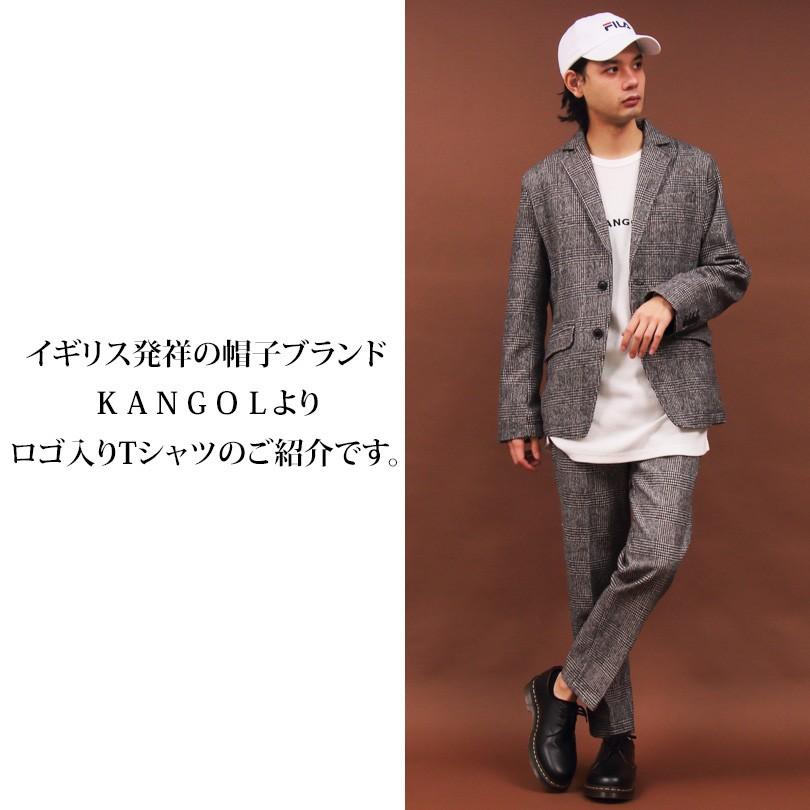 ＫＡＮＧＯＬ別注 カンゴール Tシャツ メンズ ロングTシャツ 無地 長袖 ロング丈 サーマル ワッフル ストリート系 | KANGOL | 03
