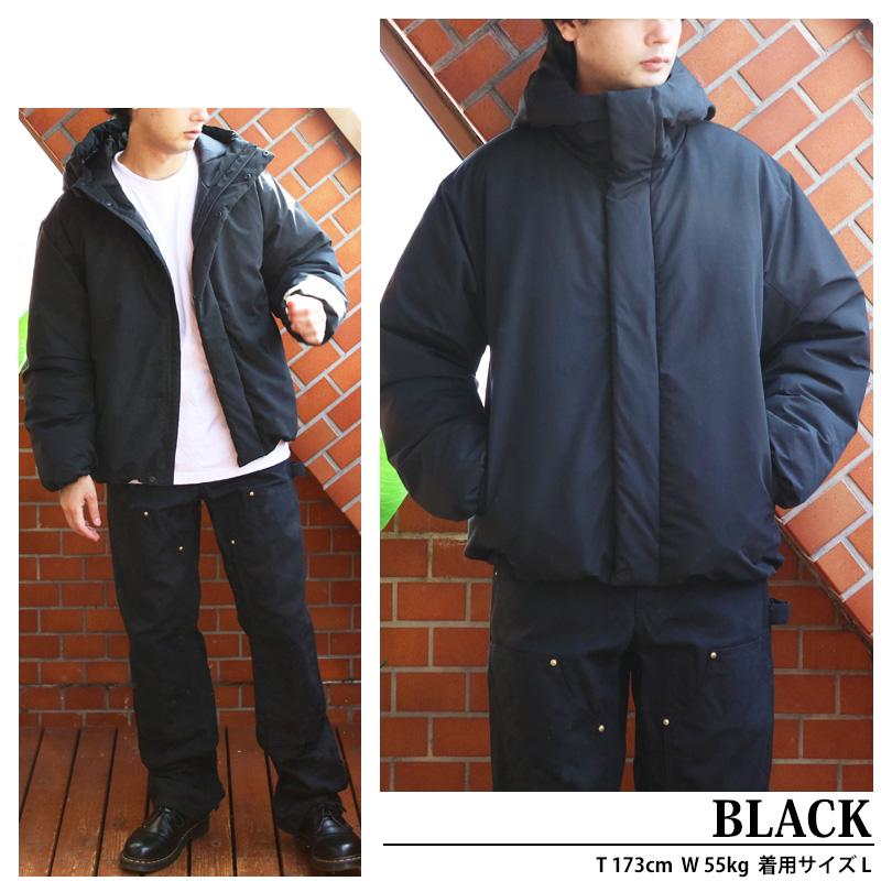 8 撥水加工 ポリピーチ 中綿 防風 ダウンジャケット ブルゾン : 8