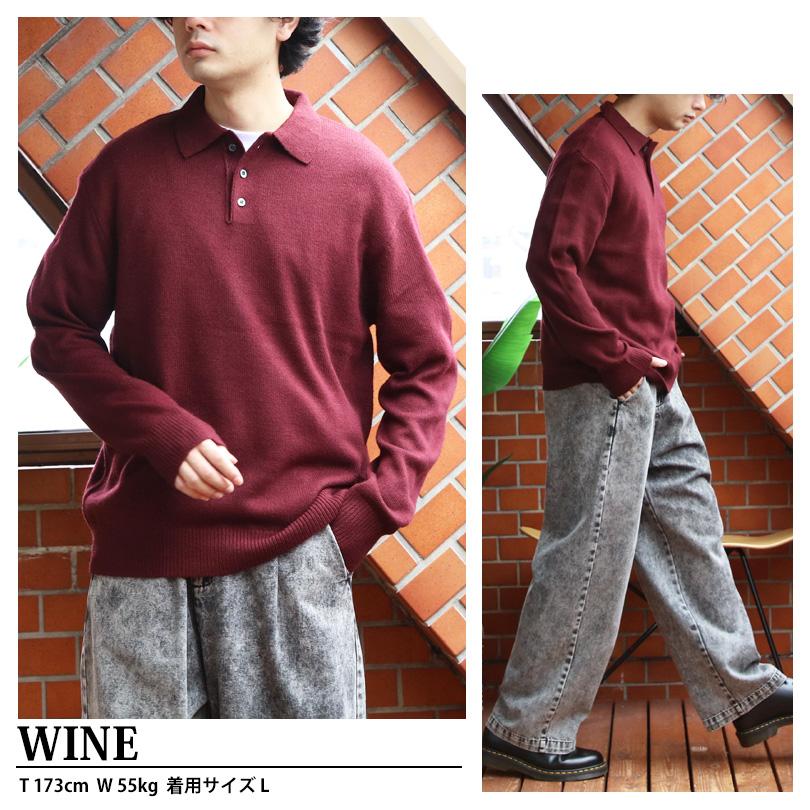 ISSEY MIYAKE MEN ポロシャツ　筆タグ 襟付き ニットセーター イッセイミヤケ メンISSEY MIYAKE MEN インサイドステッチデザイン