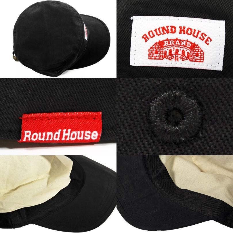 帽子 メンズ キャップ ワークキャップ Round House レディース コットン｜8-eight｜05