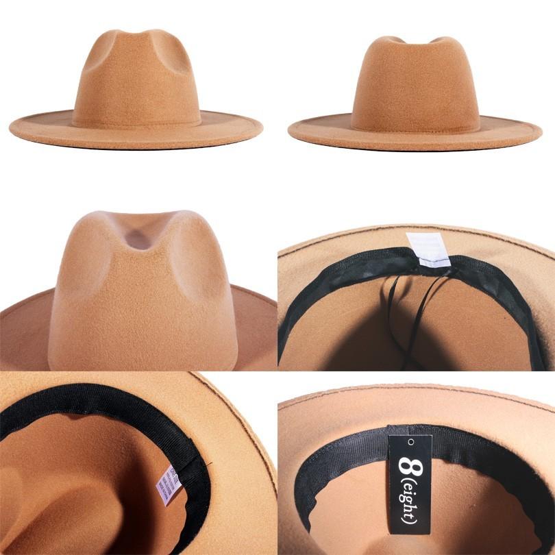 ハット メンズ 中折れハット 中折れ フェルトハット レディース