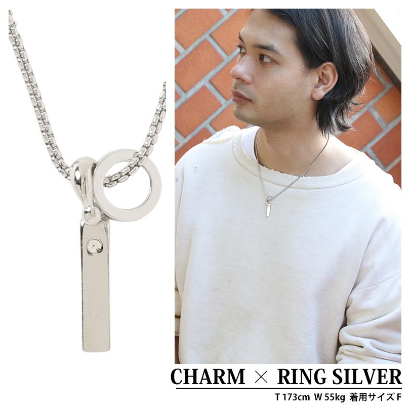 8 ネックレス メンズ ネックレス シルバー ゴールド : 8(eight