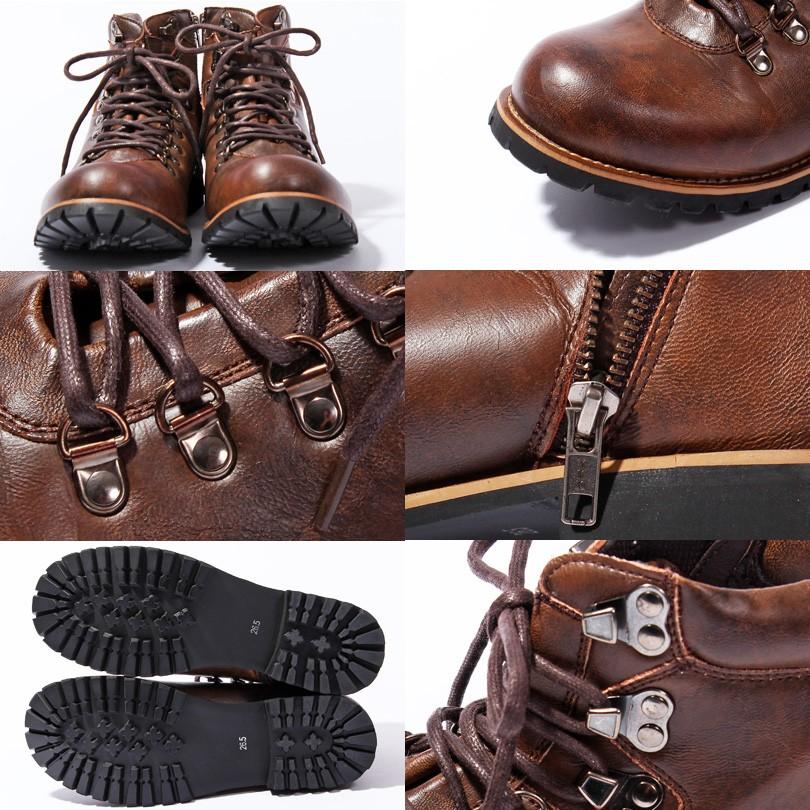 マウンテンブーツ メンズ  ワークブーツ トレッキングブーツ |  | 14