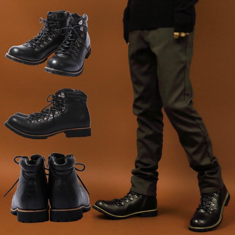 マウンテンブーツ メンズ  ワークブーツ トレッキングブーツ |  | 02