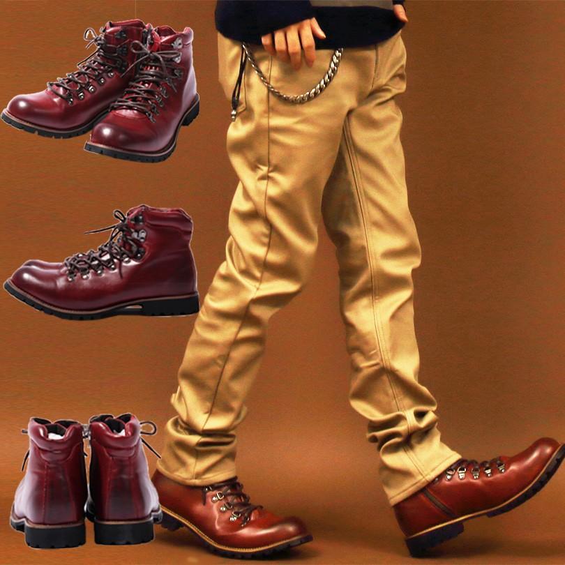 マウンテンブーツ メンズ  ワークブーツ トレッキングブーツ |  | 08