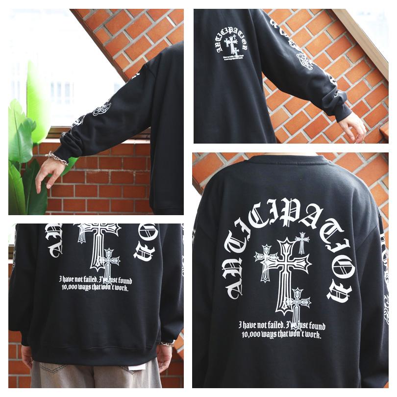 8 ロゴプリントトレーナー メンズ スウェット ストリート : 8(eight