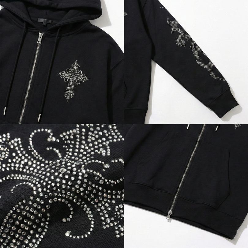 クリスチャンオードジェー ジップ パーカー ラインストーン 楽天市場】CHRISTIAN AUDIGIERラインストーンZIP UP HOOD クリスチャン