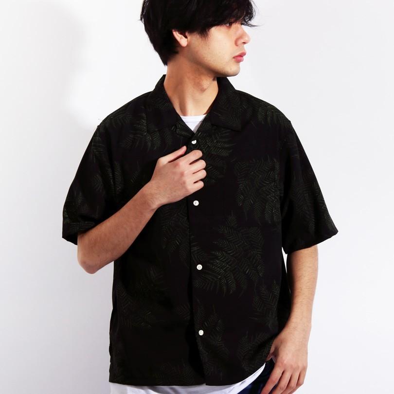 総柄シャツ メンズ 半袖 ポリ 花柄シャツ 総柄 アロハシャツ |  | 02