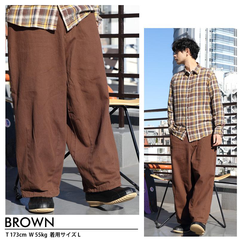 8 極太バルーンパンツ メンズ ワイドパンツ デニム : 8(eight) - 通販