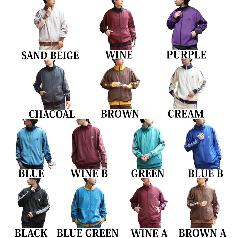 8 トラックジャケット メンズ ジャット 蜂 はち 刺繍 ユニセックス