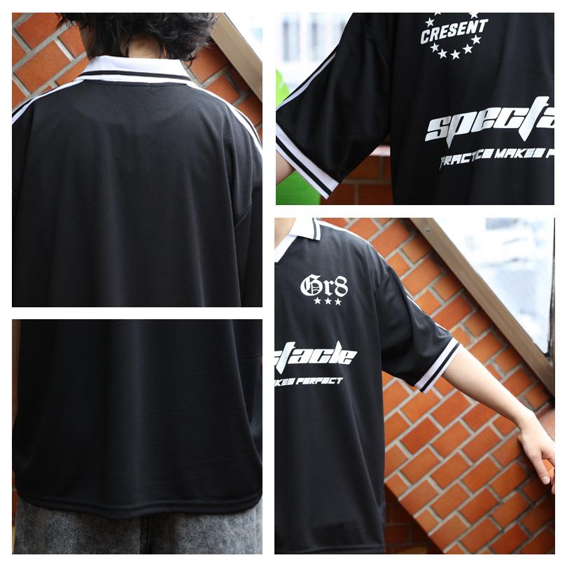 8 サッカーTシャツ メンズ 半袖 ユニフォーム ゲームシャツ : 8(eight