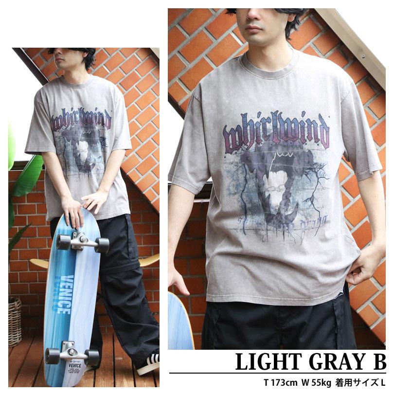 8 グランジ加工ロックTシャツ メンズ Tシャツ 半袖 バンドT : 8