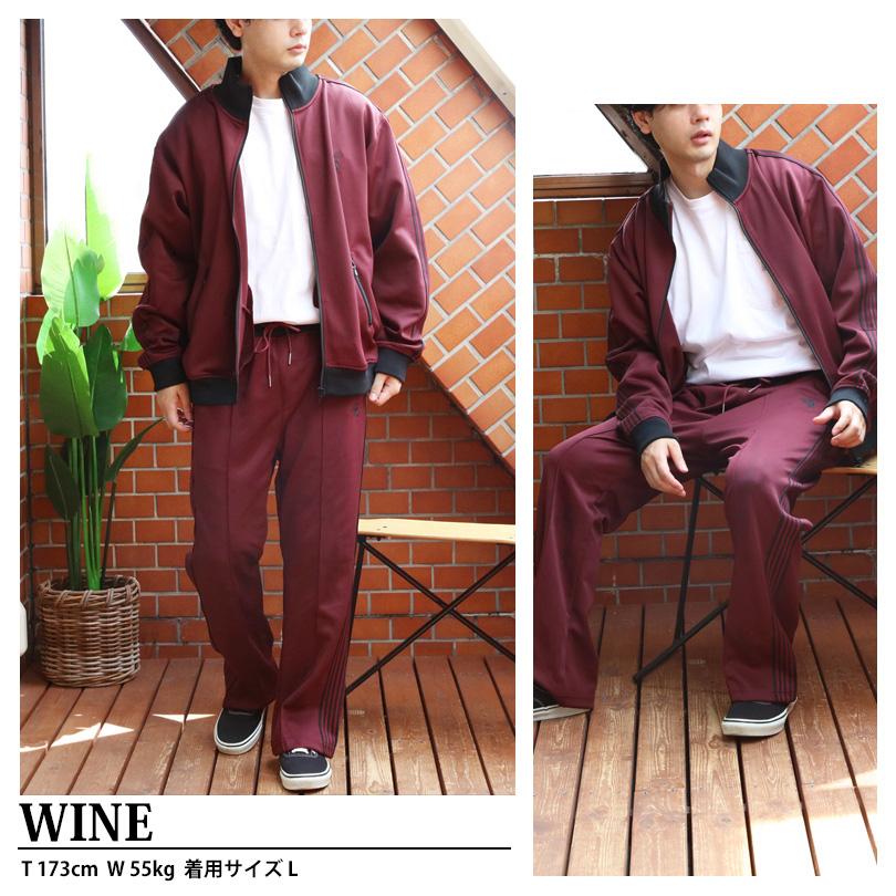 8 トラックジャケット メンズ ジャージ セットアップ 刺繍 : 8(eight