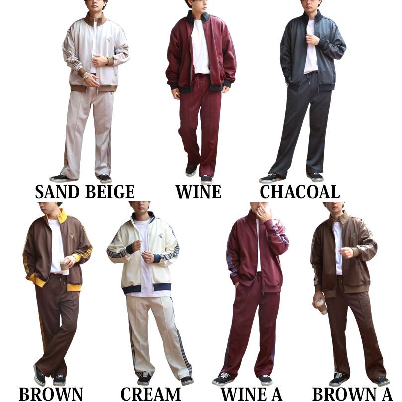 8 トラックジャケット メンズ ジャージ セットアップ 刺繍 : 8(eight