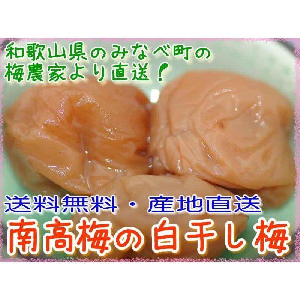 無添加 無着色 和歌山産 南高梅「白干し梅」梅干し Lサイズ2kg 紀州梅 産地直送 * ふるさと納税 ではありません |  | 01