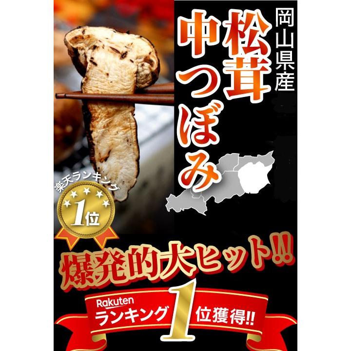 2026年10月分予約 国産 松茸 中つぼみ(半開き) 450g前後 4~8本程度
