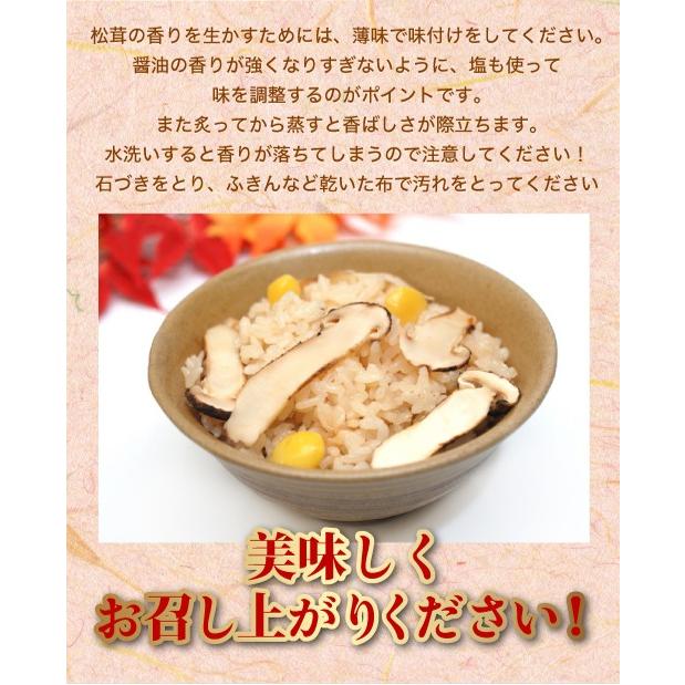2026年10月分予約 国産 松茸 中つぼみ(半開き) 450g前後 4~8本程度