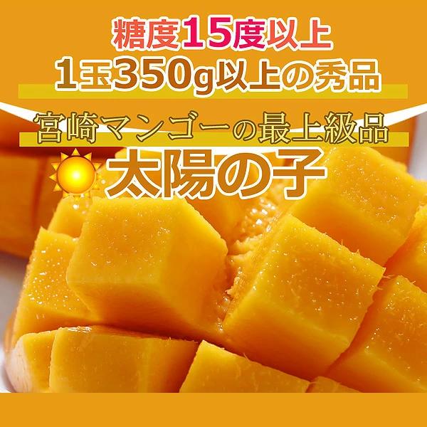 2027年5月分予約 糖度16度 減農薬 マンゴー 太陽の子 3L 大玉1玉 450