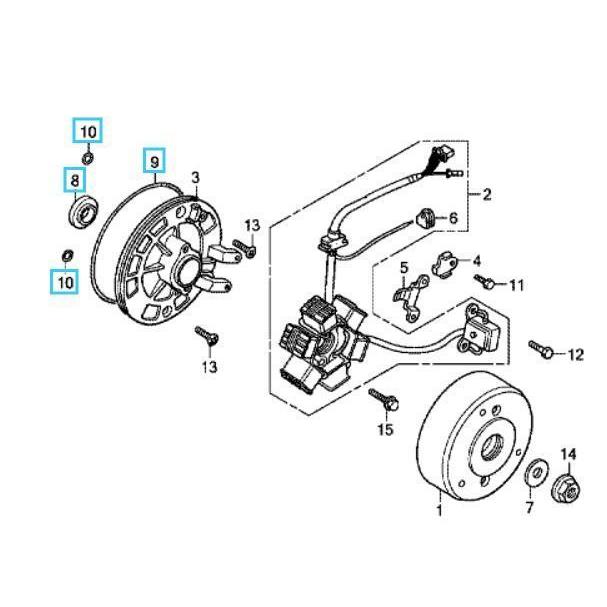 ホンダ C50AA01 スーパーカブ50 丸目キック式 純正