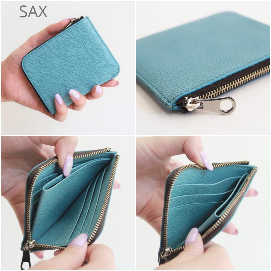 L字ファスナー レザーウォレット 防水レザー 小さい財布 コンパクト財布 Od0014 Ottodue 通販 Yahoo ショッピング