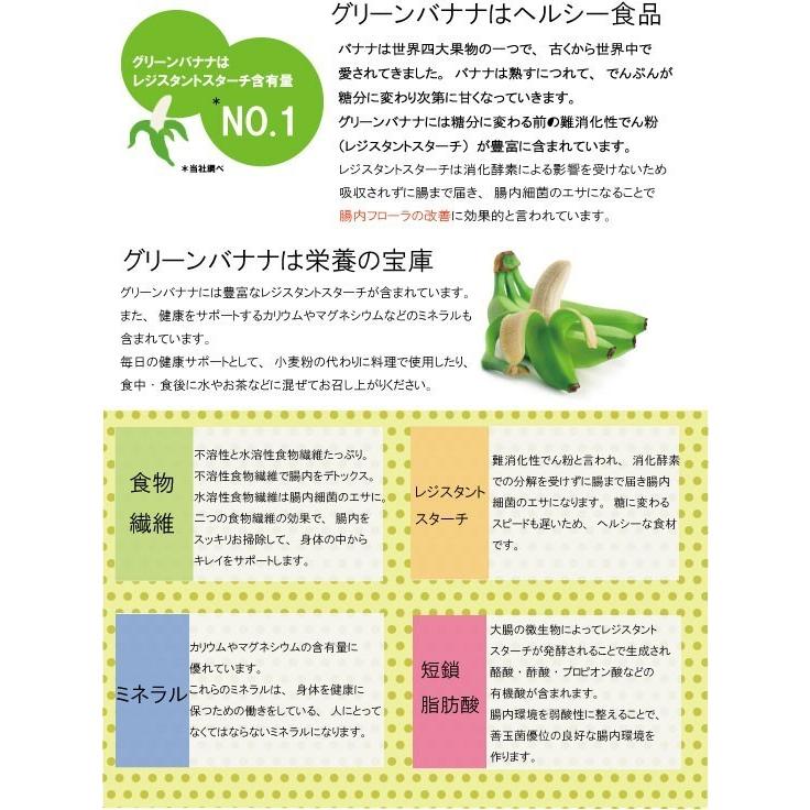 【Bana Slim】天然100％グリーンバナナパウダー！レジスタントスターチ豊富でグルテンフリー |  | 02