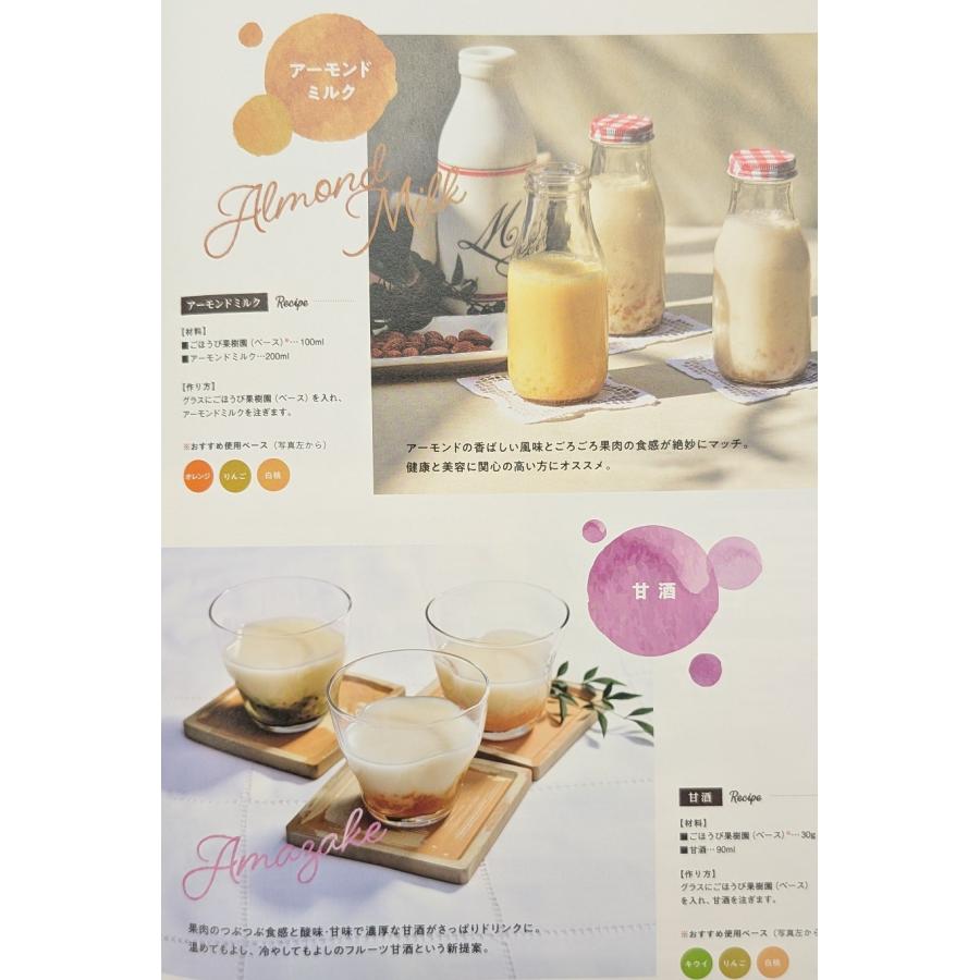 ごほうび果樹園　果汁感が贅沢なドリンク用ベース　500ｇ×16P（P1,090円税別） 常温　業務用　ヤヨイ |  | 03