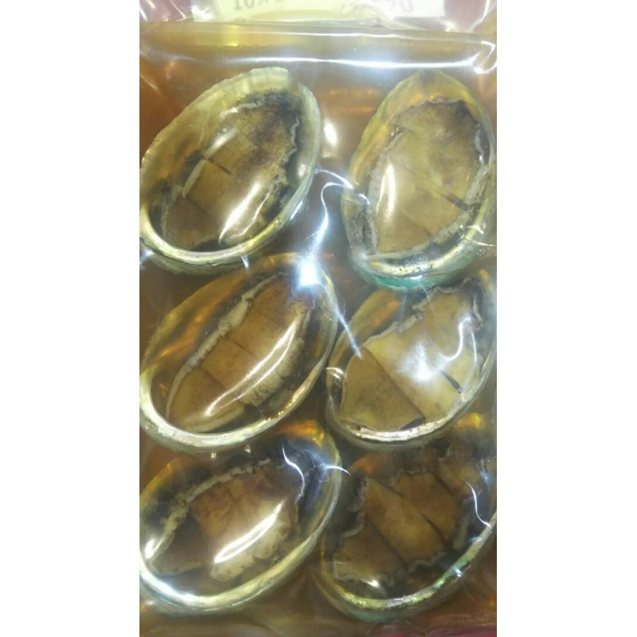 高級　韓国産蝦夷あわび煮貝　6粒入りx10ｐ（Ｐ4940円税別）あわび　大人気　目玉商品　 業務用　ヤヨイ | 