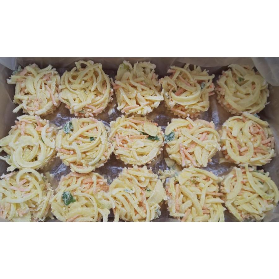 天ぷら　冷凍　国産４種野菜かき揚げ　90個（1個辺り約95ｇ）個99円税別　業務用　ヤヨイ |  | 01