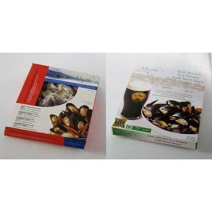 ラス　アイルランド産　アイルランドムール貝（ガーリックバターソース／スタウトソース）450ｇx20Ｐ（Ｐ８５０円税別）業務用　ヤヨイ | 