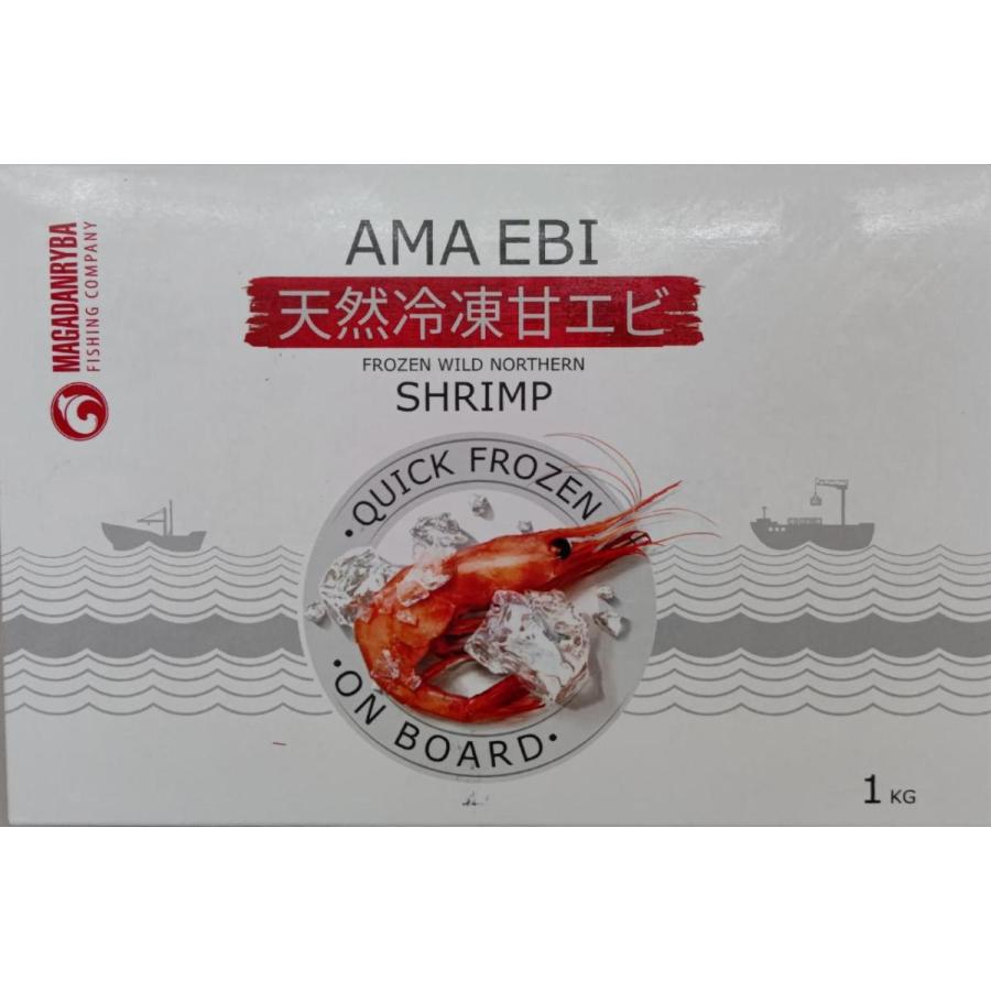 ロシア産　天然冷凍甘海老　2L　1kgx12P（P5,000円税別）甘えび　刺身用　業務用　ヤヨイ |  | 01