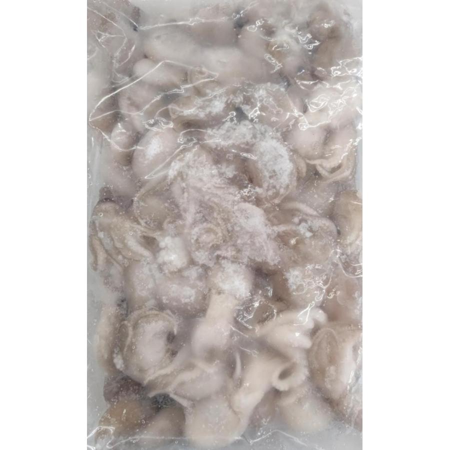 タイ又はベトナム産　生いいだこ　2kg×6Ｐ ( P約52-80匹 )　P3,000円税別　アイスブロック　飯蛸　加熱用　冷凍　業務用　ヤヨイ |  | 01