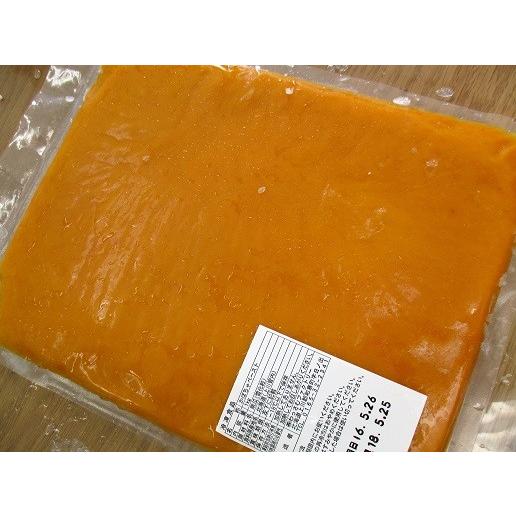 国産（北海道）かぼちゃペースト（雪化粧又はくり将軍、くりゆたか）1ｋｇx12Ｐ（Ｐ1,780円税別）業務用　ヤヨイ　 | 