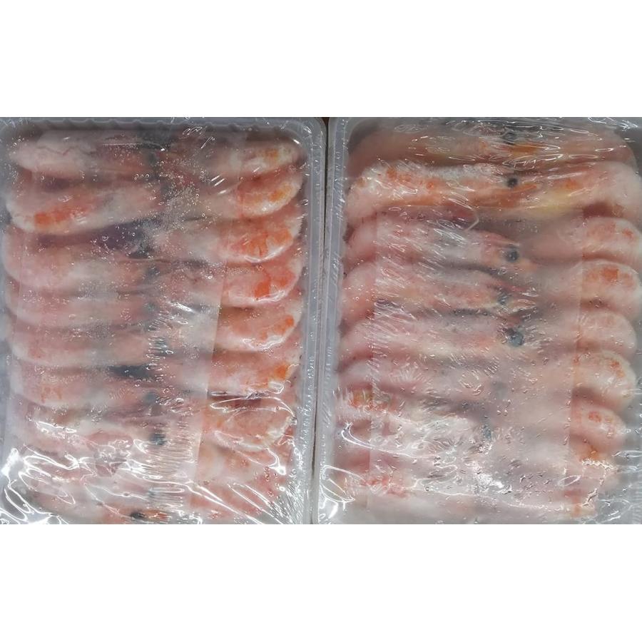 鮮やか　有頭ボイルグルムキ海老（バナメイ種）16-20サイズ　約1Kg（25尾×2P）×10箱（箱3,050円税別）冷凍　業務用　ヤヨイ |  | 02