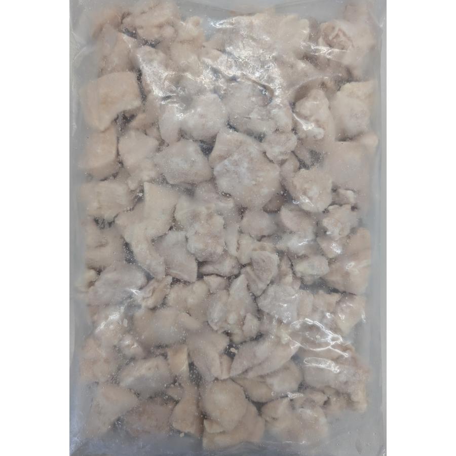 スチーム皮なし鶏もも角切り 500g×20P（P870円税別） 加熱済み タイ産 鶏もも肉 カット済み　冷凍　業務用　ヤヨイ |  | 01