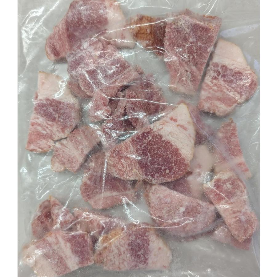 訳あり ベーコンステーキ B品 1000g×10P（P1,300円税別）加熱包装済み　冷凍　業務用　ヤヨイ | 