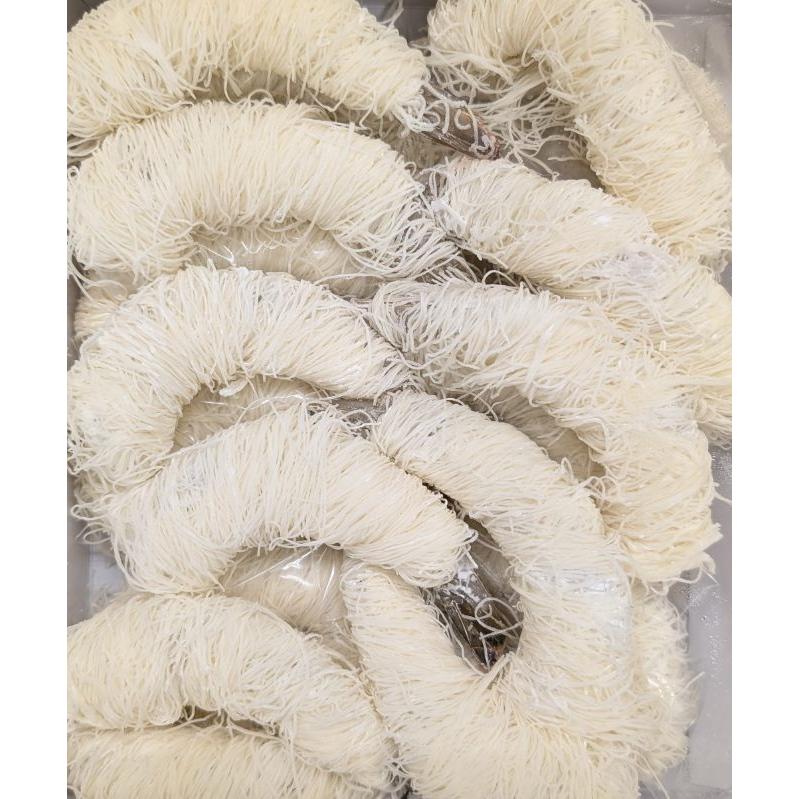 無頭バナメイえび カダイフ巻き　500ｇ（25ｇ×20尾）×20箱（箱2,050円税別）エンジェルヘア 高級前菜　冷凍　業務用　ヤヨイ | 