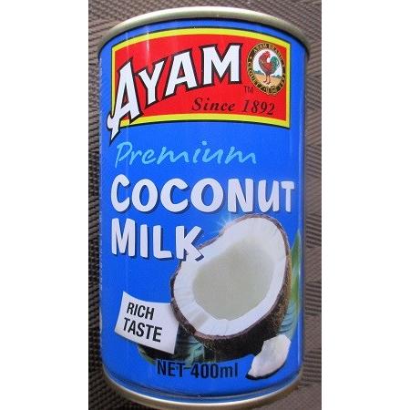 アヤム　ココナッツミルク　プレミアム400ｌ×24缶（缶390円税別）業務用　ヤヨイ | 