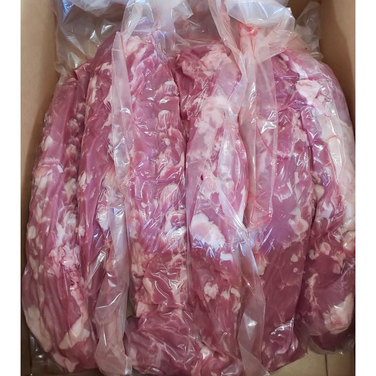 国産（山形県産） 豚ひれ 約10ｋｇ（２本×10P）ｋｇ1430円税別　チルドを冷凍してあります。業務用　ヤヨイ | 