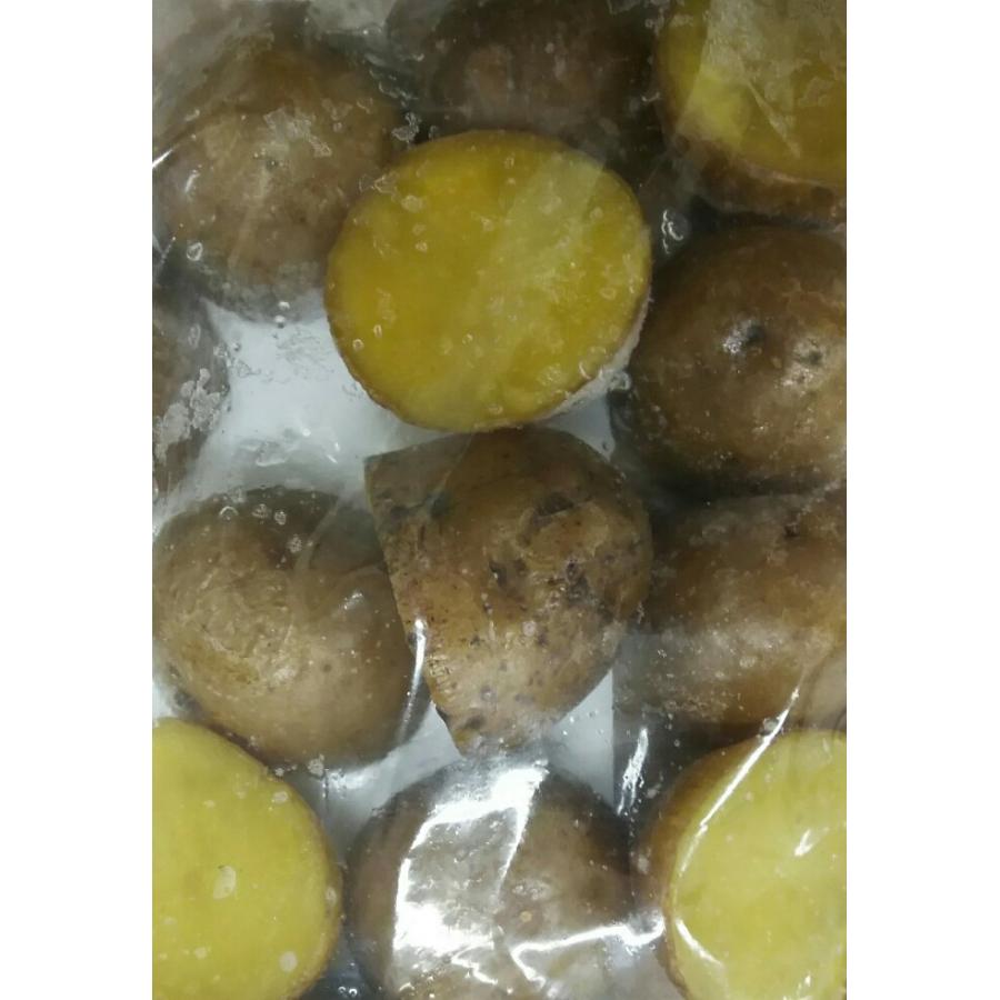 国産（北海道産）インカのねざめ　1/3カット　1Kg×10Ｐ（Ｐ960円税別）業務用　ヤヨイ　冷凍　じゃがいも | 