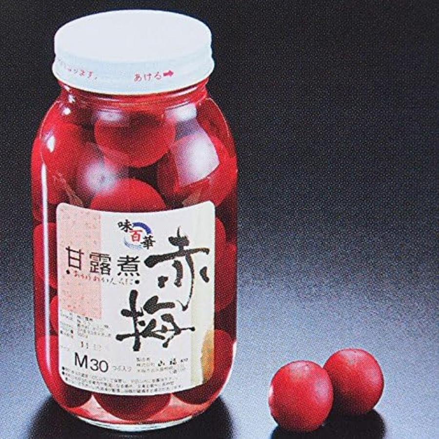 国産　梅甘露煮　Ｍ　30粒（赤又は青）12本（本1,500円税別）常温　業務用　ヤヨイ | 