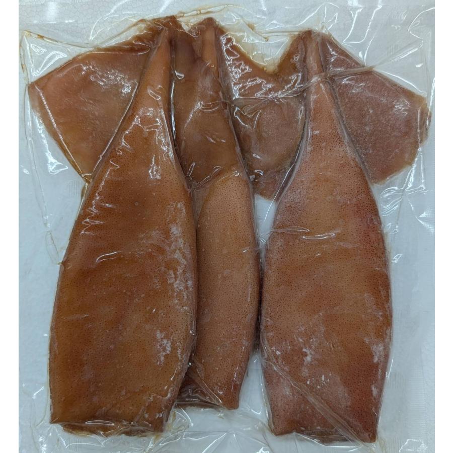 つぼ抜きイカまろやか醤油漬け　375ｇ（125ｇ×3尾）×30P（P1,470円税別）冷凍　業務用　ヤヨイ | 