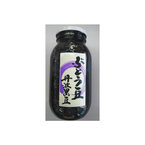 ぶどう豆甘露煮　丹波黒豆　３Ｌ　1000ｇ（固形650ｇ）×12本（本1,500円税別）常温　業務用　ヤヨイ | 